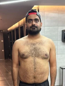 Weight Loss: 8kg — before